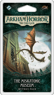 Portada juego de mesa Arkham Horror: El Juego de Cartas – El Museo Miskatonic: Paquete de Mitos