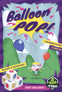 Portada juego de mesa Balloon Pop!