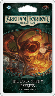 Portada juego de mesa Arkham Horror: El Juego de Cartas – El Essex County Express: Paquete de Mitos