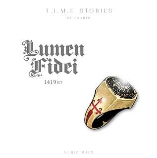 Portada juego de mesa T.I.M.E Stories: Lumen Fidei