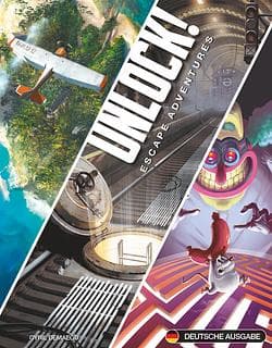 Portada juego de mesa Unlock!: Escape Adventures
