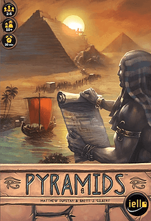 Portada juego de mesa Pyramids