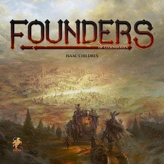 Portada juego de mesa Founders of Gloomhaven