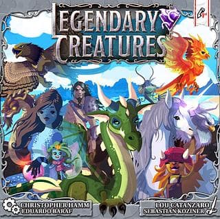 Portada juego de mesa Legendary Creatures