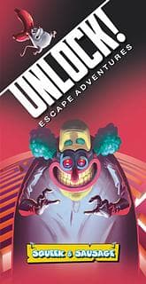 Portada juego de mesa Unlock!: Escape Adventures – Squeek & Sausage