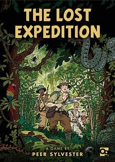 Portada juego de mesa La Expedición Perdida