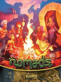 Portada juego de mesa Nómadas