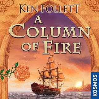 Portada juego de mesa Una Columna de Fuego