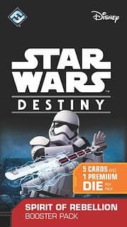 Portada juego de mesa Star Wars: Destiny – Espíritu de rebelión pack