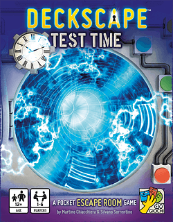 Portada juego de mesa ¡Escapa! La prueba final