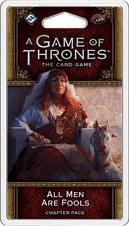 Portada juego de mesa Juego de tronos: El juego de cartas (Segunda edición) – Todos los hombres son bufones