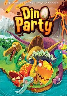 Portada juego de mesa Dino Party