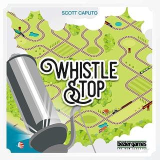 Portada juego de mesa Whistle Stop