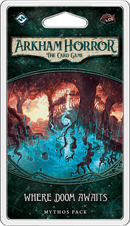Portada juego de mesa Arkham Horror: El Juego de Cartas – Donde Aguarda la Perdición: Paquete de Mitos
