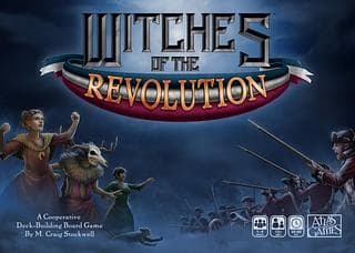 Portada juego de mesa Witches of the Revolution