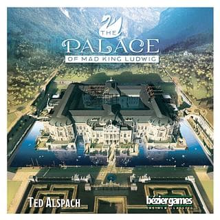 Portada juego de mesa The Palace of Mad King Ludwig