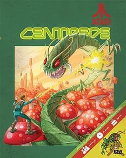 Portada juego de mesa Atari's Centipede