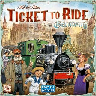 Portada juego de mesa Ticket to Ride: Germany