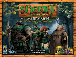 Portada juego de mesa El Sheriff de Nottingham: Alegres Compañeros