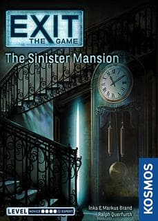 Portada juego de mesa Exit: La Mansión Siniestra