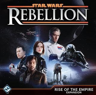 Portada juego de mesa Star Wars: Rebellion – El auge del Imperio