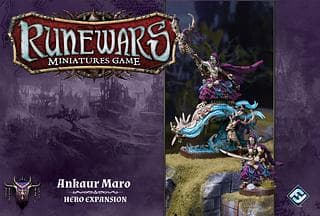 Portada juego de mesa Runewars Miniatures Game: Ankaur Maro – Hero Expansion