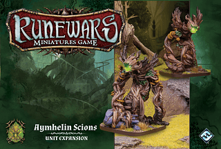 Portada juego de mesa Runewars El Juego de Miniaturas: Retoños del Aymhelin