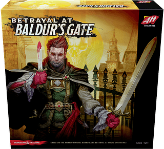 Portada juego de mesa Betrayal at Baldur's Gate