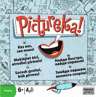 Portada juego de mesa Pictureka!