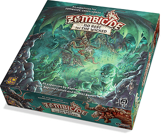 Portada juego de mesa Zombicide: No Rest for the Wicked