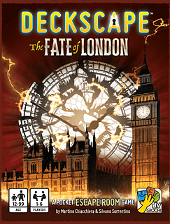 Portada juego de mesa ¡Escapa! El destino de Londres