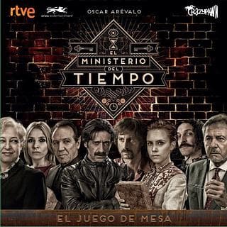 Portada juego de mesa El Ministerio del Tiempo