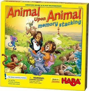 Portada juego de mesa Animal Sobre Animal: Memotorre