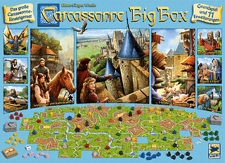 Portada juego de mesa Carcassonne Plus 2017