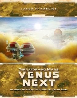 Portada juego de mesa Terraforming Mars: Venus Next