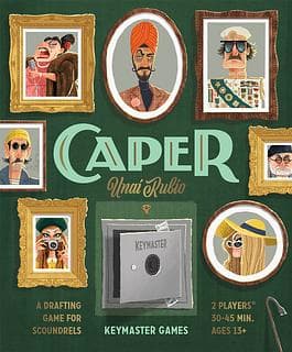 Portada juego de mesa Caper
