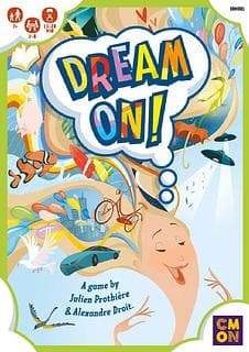 Portada juego de mesa Dream On!