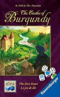 Portada juego de mesa The Castles of Burgundy: The Dice Game