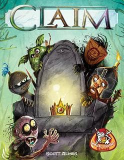 Portada juego de mesa Claim
