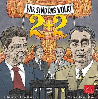 Portada juego de mesa Wir sind das Volk!: 2+2