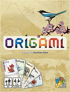 Portada juego de mesa Origami