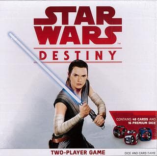 Portada juego de mesa Star Wars: Destiny – Caja de inicio para dos jugadores