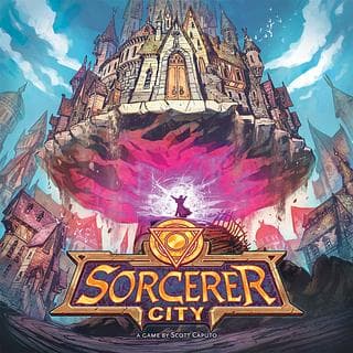 Portada juego de mesa Sorcerer City