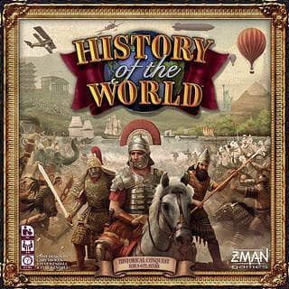 Portada juego de mesa History of the World
