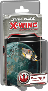 Portada juego de mesa Star Wars X-Wing: El juego de miniaturas – Fantasma II – Pack de Expansión