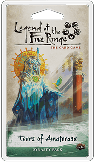 Portada juego de mesa La Leyenda de los Cinco Anillos: El Juego de Cartas – Las lágrimas de Amaterasu