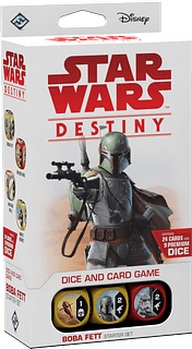 Portada juego de mesa Star Wars: Destiny – Boba Fett Starter Set