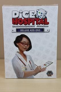 Portada juego de mesa Dice Hospital: Expansión deluxe