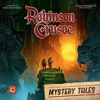 Portada juego de mesa Robinson Crusoe: Relatos Misteriosos