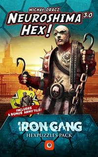Portada juego de mesa Neuroshima Hex! 3.0: Iron Gang Hexpuzzles Pack